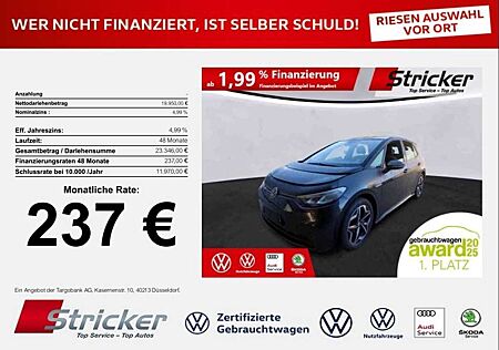 VW ID.3 Volkswagen Pro Life 107/58 237,-ohne Anzahlung ACC Navi Sitz