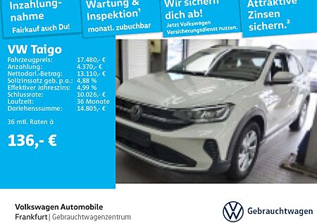 VW Taigo Volkswagen 1.0 TSI Life FrontAssist LED DAB+