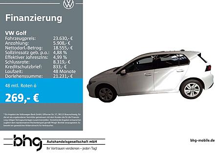 VW Golf Volkswagen 1.5 TSI ergoActive Memory AirCareClimatroni