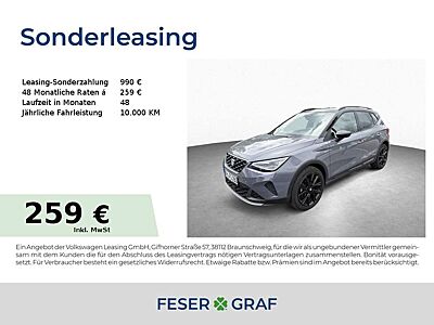 SEAT Arona FR BLACK 1.0 TSI DSG LED NAVI KESSY VC FAPA XL
