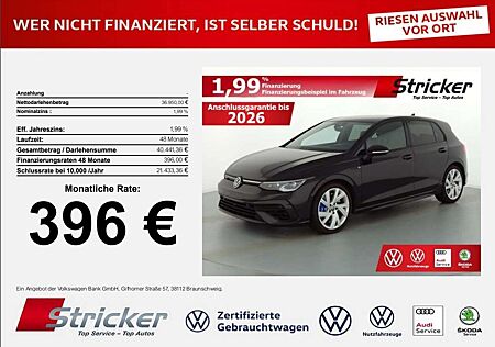 VW Golf Volkswagen R Black Style 2.0TSI DSG 396,-ohne Anzahlung IQ.L