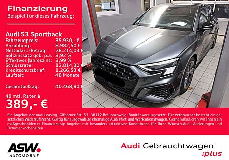 Audi S3 quattro 2.0TFSI Stronic LED RFK B&O