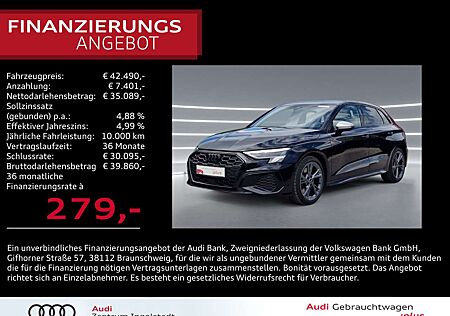 Audi S3 Sportback TFSI NAVI Optikpaket-Schwarz+ GRA