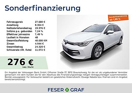 VW Golf Volkswagen VIII Variant Life 1.5eTSI DSG ACC R-Kamera