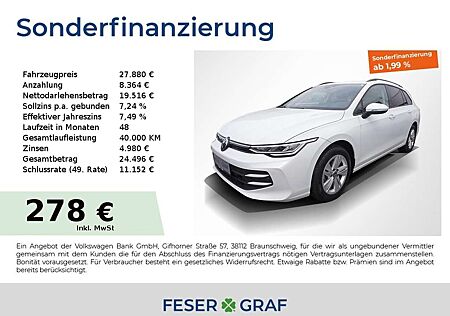 VW Golf Volkswagen VIII Variant Life 1.5eTSI DSG ACC R-Kamera