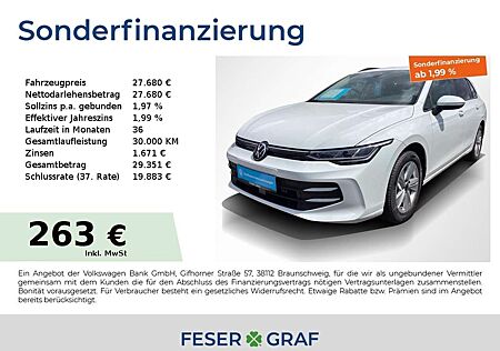 VW Golf Volkswagen VIII Variant Life 1.5eTSI DSG ACC R-Kamera