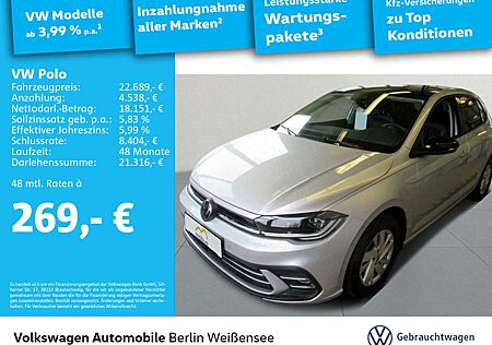 VW Polo Volkswagen 1.0 TSI Style*MATRIX*NAVI*AHK*APP*ACC*