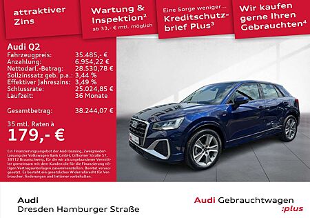 Audi Q2 40 TFSI S line quattro LED Pano SONOS