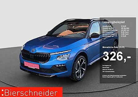 Skoda Kamiq 1.5 TSI DSG Monte Carlo AHK PANO RFK LED MATRIX PD