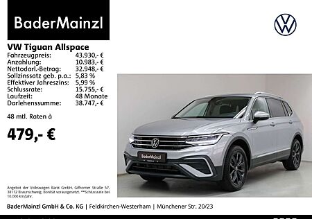 VW Tiguan Allspace Volkswagen 2.0 TDI 4M DSG Kam. AHK SHZ ACC