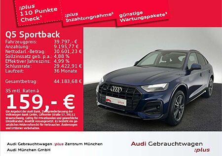 Audi Q5 gebraucht kaufen Audi Q5 40 TDI qu. advanced AHK/Navi+/Leder