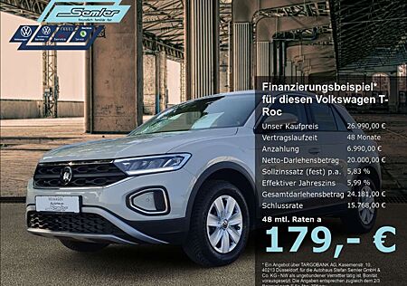 VW T-Roc Volkswagen 1.0l TSI 85kW 6-Gang LED SHZ APP PDC