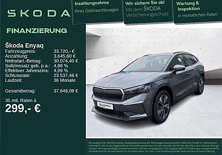 Skoda Enyaq 60 19 ACC CLEVER LED NAVI PDC RFK SHZ WÄPU