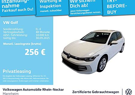 VW Golf Volkswagen VIII 1.5 TSI Life GAR2029 Standheizung PDC