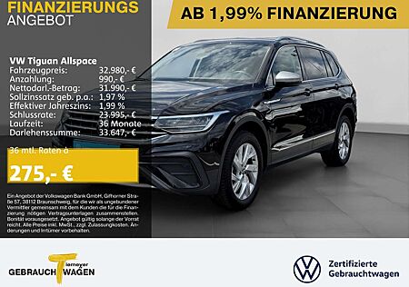 VW Tiguan Allspace Volkswagen 1.5 TSI DSG LIFE LED 7S LM18 AHK