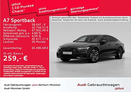 Audi A7 50 TDI qu. tiptr. S line Pano/Matri