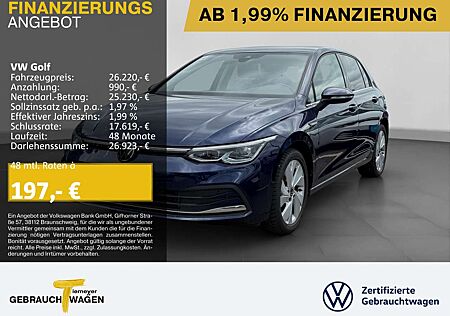 VW Golf Volkswagen 1.5 eTSI DSG STYLE LM18 NAVI LED+