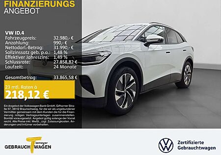 VW ID.4 Volkswagen PURE LM19 WÄRMEPUMPE NAVI MATRIX