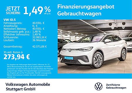 VW ID.5 Volkswagen Pro Navi AHK Standheizung Kamera