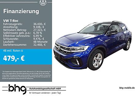 VW T-Roc Volkswagen 2.0 TDI SCR 4MOTION DSG R-Line