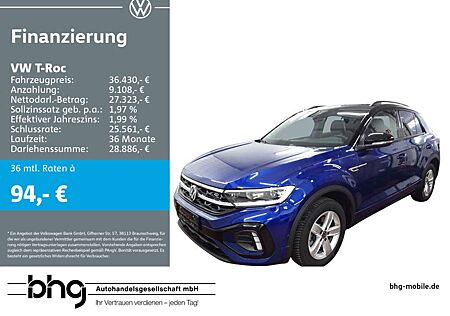 VW T-Roc Volkswagen 2.0 TDI SCR 4MOTION DSG R-Line