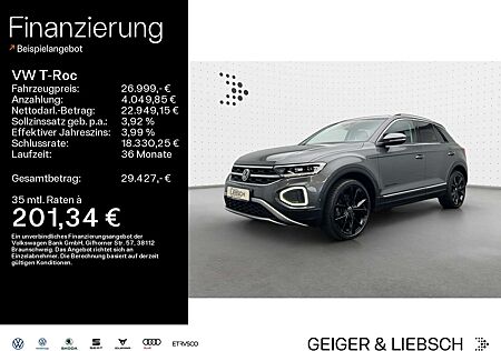 VW T-Roc Volkswagen 1.5 TSI DSG STYLE*LED*STHZG*PDC*SHZ*AHK*NA