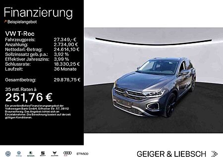 VW T-Roc Volkswagen 1.5 TSI DSG STYLE*LED*STHZG*PDC*SHZ*AHK*NA