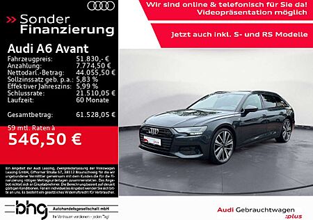 Audi A6 40 TDI quattro S-line LED/AHK/B&O/ACC/u