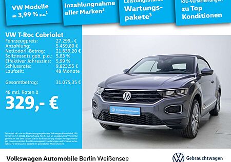 VW T-Roc Volkswagen 1.5 TSI DSG*STYLE*NAVI*SITZH*ACC