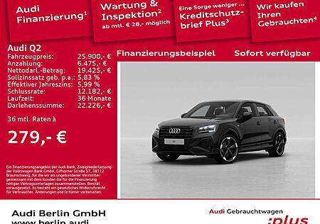 Audi Q2 S line 35 TFSI S tr. MATRIX RFK NAVI DAB