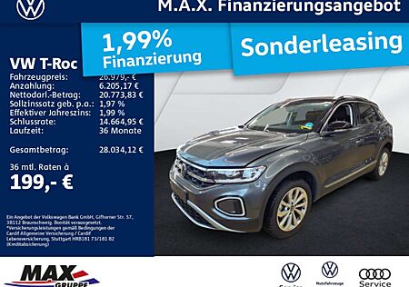 VW T-Roc Volkswagen 1.5 TSI DSG STYLE LED+DCP+PDC+NAVI+LANE AS