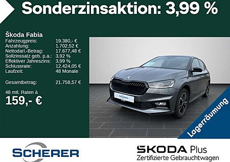 Skoda Fabia 1.0 TSI Monte Carlo ACC CARPLAY KESSY LED