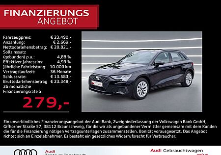 Audi A3 Sportback 40 TFSI e S tronic SHZ GRA Keyless