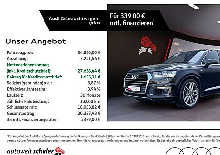 Audi Q7 3.0 TDI e-tron S-line sport Pano ACC HUD BOSE Mat