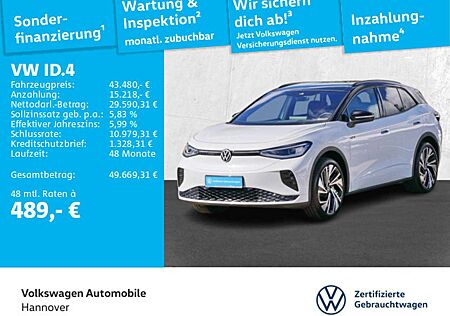 VW ID.4 Volkswagen GTX Nav AHK LED ACC Pano PDC SHZ