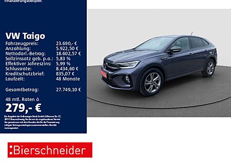 VW Taigo Volkswagen 1.0 TSI DSG R-Line MATRIX AHK CAM PANO