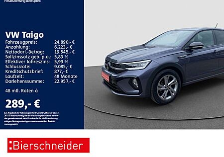 VW Taigo Volkswagen 1.0 TSI DSG R-Line MATRIX AHK CAM PANO