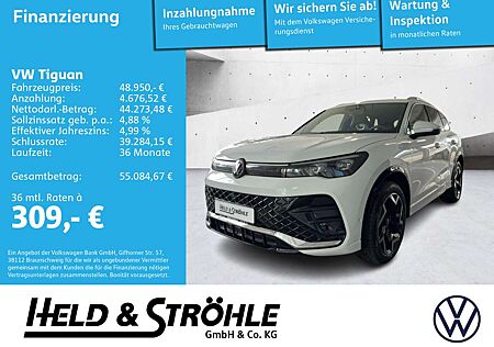 VW Tiguan Volkswagen R-Line 2.0 TDI DSG 4M AHK MATRIX 360°KAM