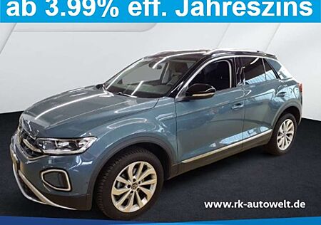 VW T-Roc Volkswagen Style 1.5 TSI Navi AHK Digitales Cockpit LED ACC A