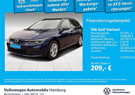 VW Golf Variant Volkswagen Golf VIII Variant 1.5 TSI Life Standhzg. Rückfah
