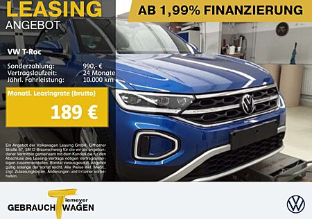 VW T-Roc Volkswagen Cabrio 1.0 TSI STYLE NAVI LED+ SITZHZ PDC