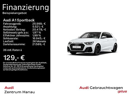 Audi A1 25 TFSI S-LINE*NAVI-PLUS*LEDER*OPTI