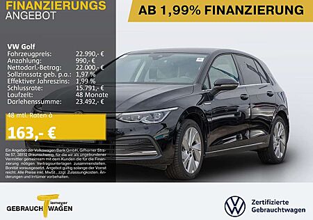 VW Golf Volkswagen 1.5 TSI STYLE NAVI LED+ KAMERA SITZH