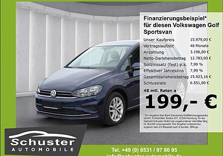 VW Golf Sportsvan Volkswagen VII 1.0TSI*Navi PDCv+h SHZ AppCon