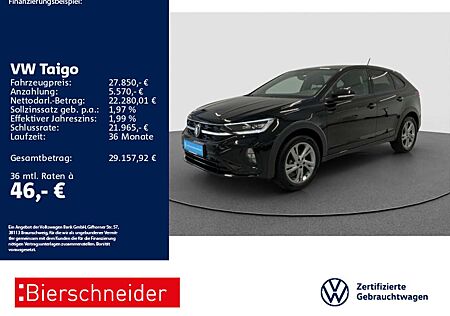 VW Taigo Volkswagen 1.0 TSI DSG R-Line MATRIX PANO NAVI CAM