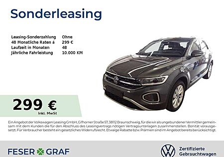 VW T-Roc Volkswagen Style 2.0 TDI Navi Kamera LED SiHz