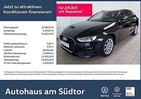 Audi A4 35 Avant 2.0 electric TFSI | LED PDC GRA Navi