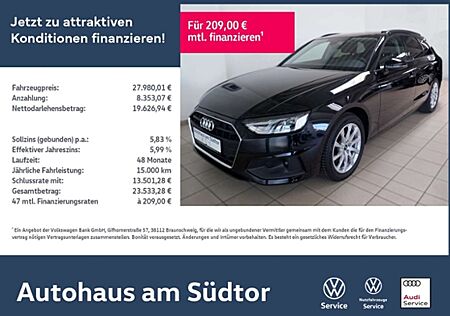 Audi A4 35 Avant 2.0 electric TFSI | LED PDC GRA Navi