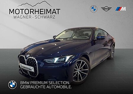 BMW 420 i Coupé Facelift 18" Leder eSitze 360° HIFi HUD
