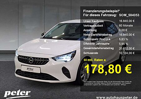 Opel Corsa F 1.2 Turbo Elegance Klima Sitzheizung Allwe